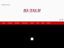 Tablet Screenshot of hitechevs.com
